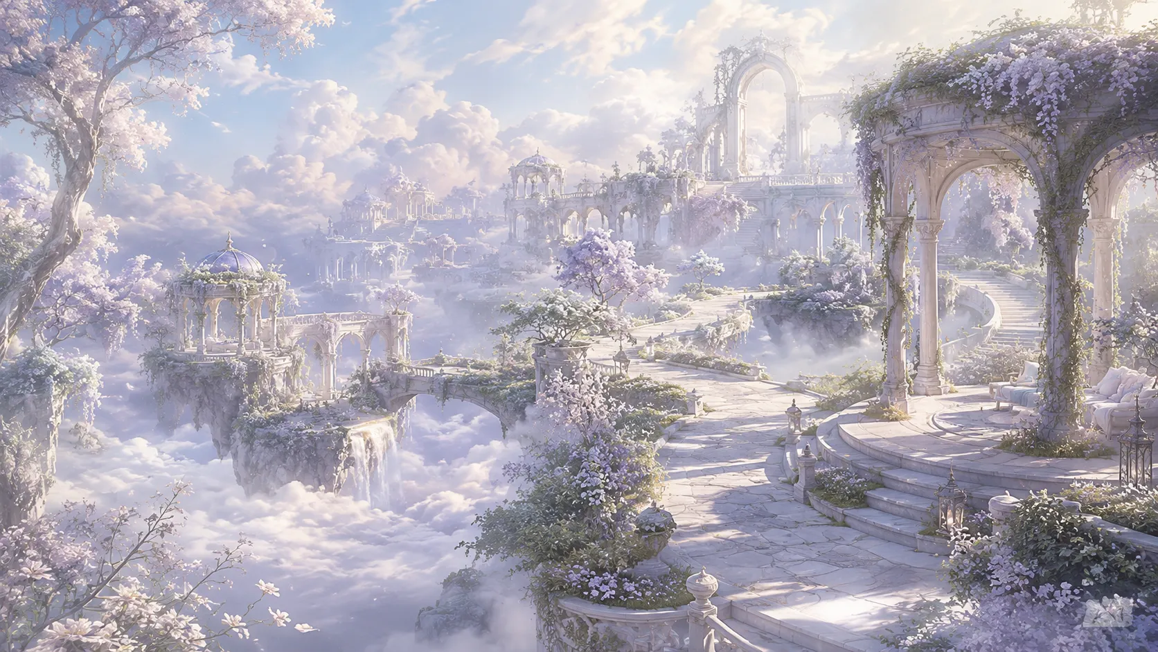 夢の世界の光景
